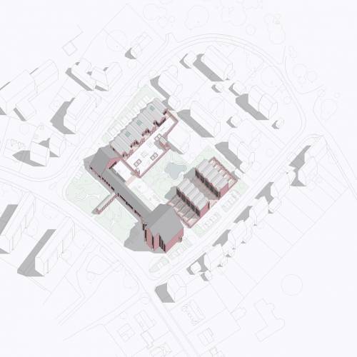 Häuser für „Heilig Geist“ (Stefan Leuer *1913 †1979)